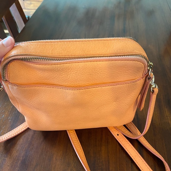 Fossil leather small crossbody Coral - Picture 7 of 9